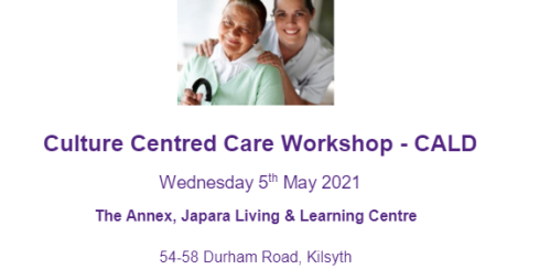 Culture Centred Care Workshop May 5th KIlsyth