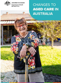 Changes to Aged Care in Australia booklet